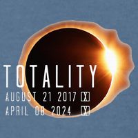 Twice in a Lifetime Totality Solar Eclipse 2017 & 2024 Garment-Dyed Sweatshirt