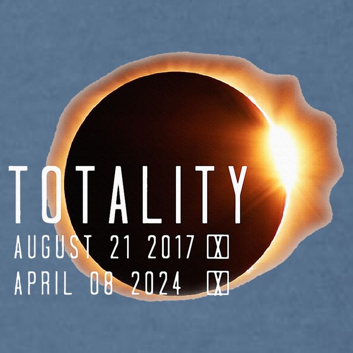 Twice in a Lifetime Totality Solar Eclipse 2017 & 2024 Garment-Dyed Sweatshirt