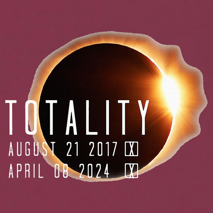 Twice in a Lifetime Totality Solar Eclipse 2017 & 2024 16oz Travel Tumbler