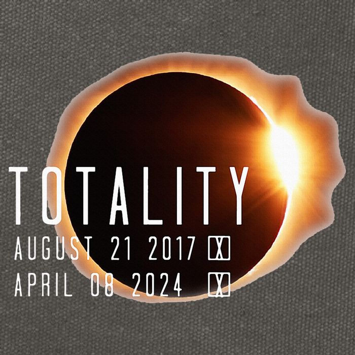 Twice in a Lifetime Totality Solar Eclipse 2017 & 2024 Cotton Canvas Backpack