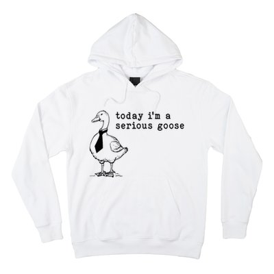 Today IM A Serious Goose Hoodie