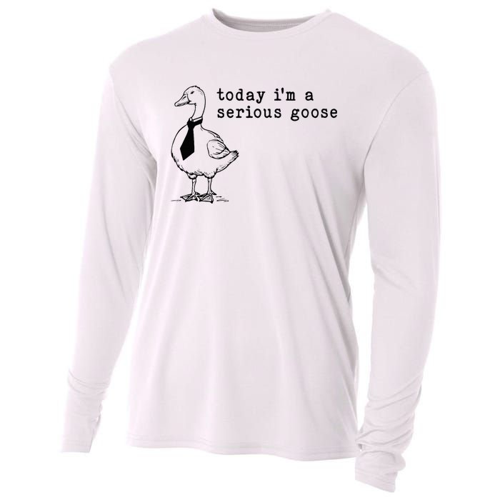 Today IM A Serious Goose Cooling Performance Long Sleeve Crew