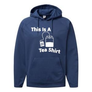 This Is A Tea Performance Fleece Hoodie