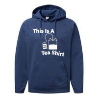 This Is A Tea Performance Fleece Hoodie