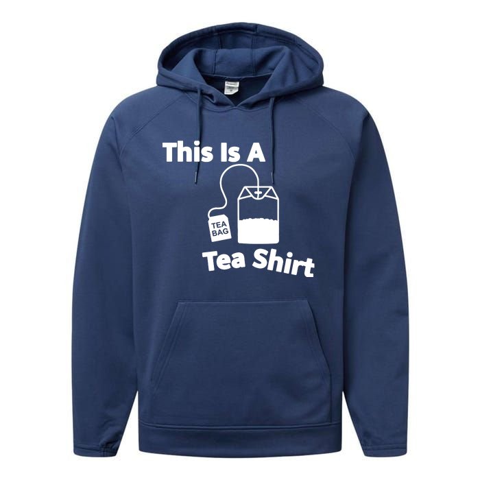 This Is A Tea Performance Fleece Hoodie