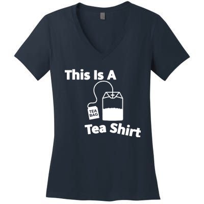 This Is A Tea Women's V-Neck T-Shirt