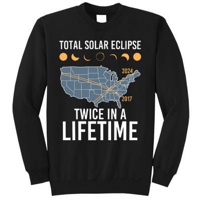 Twice In A Lifetime Solar Eclipse 2024 Total Eclipse Sweatshirt