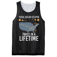 Twice In A Lifetime Solar Eclipse 2024 Total Eclipse Mesh Reversible Basketball Jersey Tank