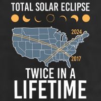 Twice In A Lifetime Solar Eclipse 2024 Total Eclipse Trucker Hat
