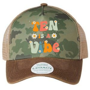 Ten Is A Vibe 10th Birthday Party 10 Ten Year Old Decor Legacy Tie Dye Trucker Hat