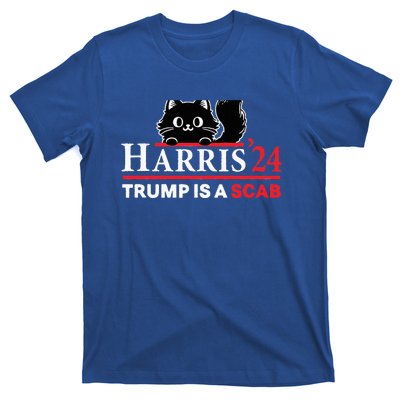 Trump Is A Scab Vote Harris Funny Harris Kamala Trump T-Shirt