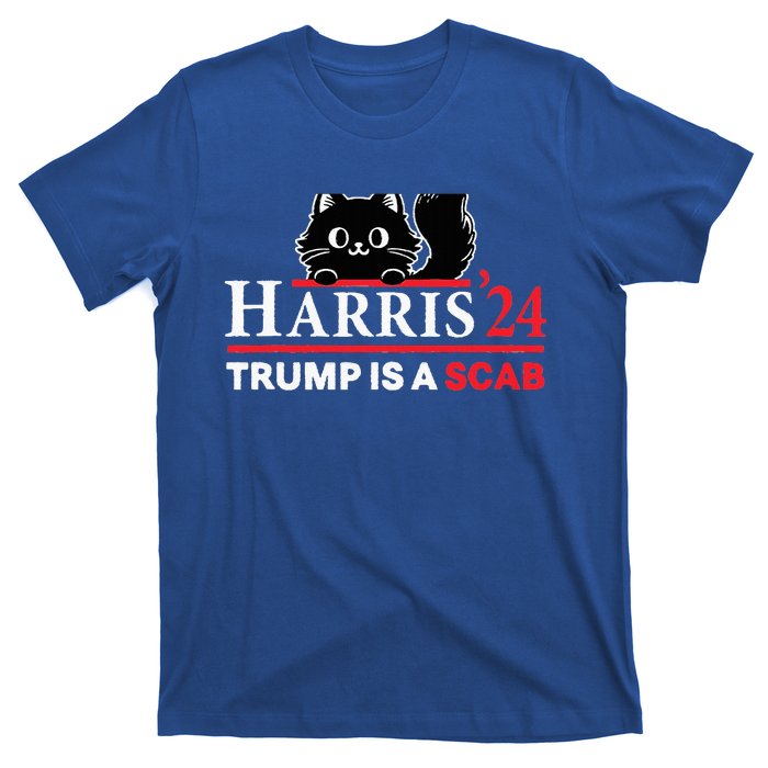 Trump Is A Scab Vote Harris Funny Harris Kamala Trump T-Shirt