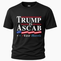 Trump Is A Scab Vote Harris Walz 2024 Cooling Performance Crew T-Shirt