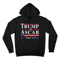 Trump Is A Scab Vote Harris Walz 2024 Hoodie