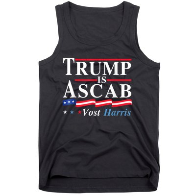 Trump Is A Scab Vote Harris Walz 2024 Tank Top