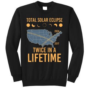 Twice In A Lifetime Solar Eclipse 2024 Total Eclipse Sweatshirt