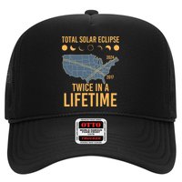 Twice In A Lifetime Solar Eclipse 2024 Total Eclipse Trucker Hat