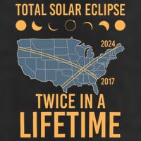 Twice In A Lifetime Solar Eclipse 2024 Total Eclipse Trucker Hat