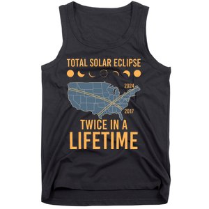 Twice In A Lifetime Solar Eclipse 2024 Total Eclipse Tank Top