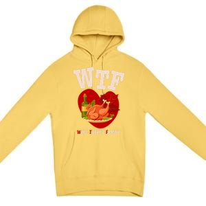 Thanksgiving Is A Turkey And Family Gift Premium Pullover Hoodie