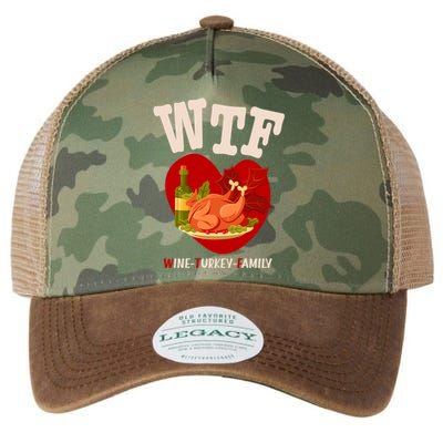 Thanksgiving Is A Turkey And Family Gift Legacy Tie Dye Trucker Hat