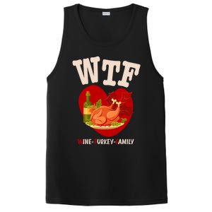 Thanksgiving Is A Turkey And Family Gift PosiCharge Competitor Tank