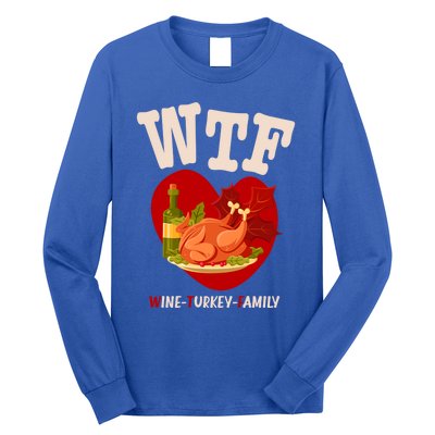 Thanksgiving Is A Turkey And Family Gift Long Sleeve Shirt