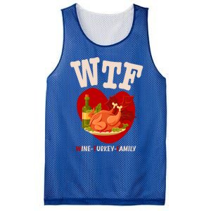 Thanksgiving Is A Turkey And Family Gift Mesh Reversible Basketball Jersey Tank