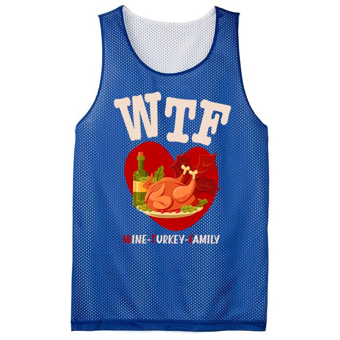 Thanksgiving Is A Turkey And Family Gift Mesh Reversible Basketball Jersey Tank