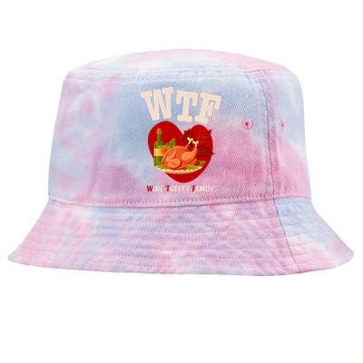 Thanksgiving Is A Turkey And Family Gift Tie-Dyed Bucket Hat