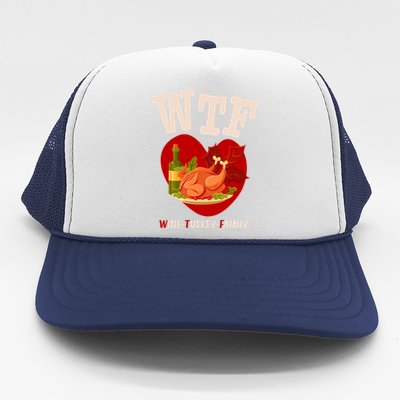 Thanksgiving Is A Turkey And Family Gift Trucker Hat