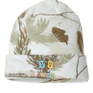 Teacher Its A Good Day To Read A Book Kati Licensed 12" Camo Beanie