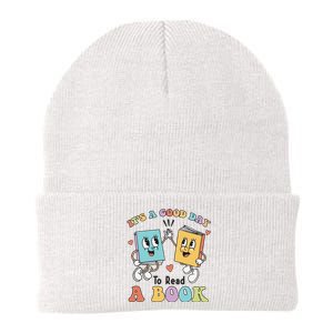 Teacher Its A Good Day To Read A Book Knit Cap Winter Beanie