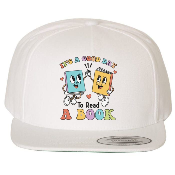 Teacher Its A Good Day To Read A Book Wool Snapback Cap