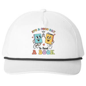 Teacher Its A Good Day To Read A Book Snapback Five-Panel Rope Hat