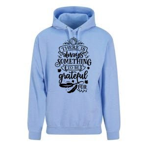 There Is Always Something To Be Grateful For Thanksgiving Gift Unisex Surf Hoodie