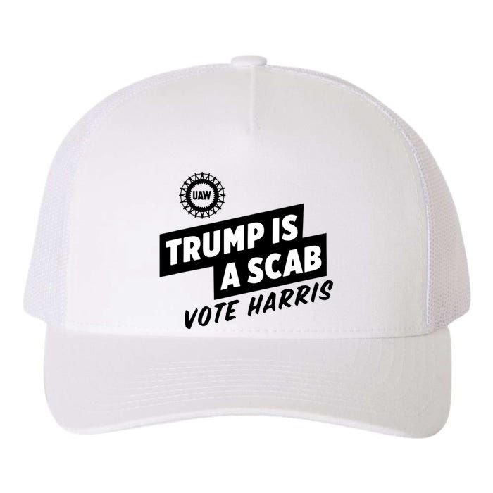 Trump Is A Scab Yupoong Adult 5-Panel Trucker Hat