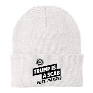 Trump Is A Scab Knit Cap Winter Beanie