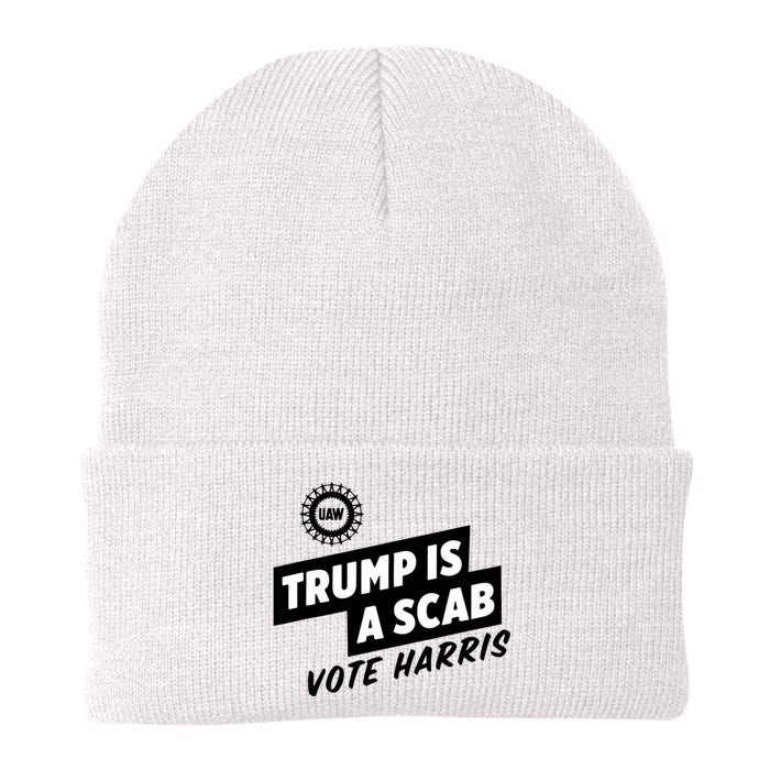 Trump Is A Scab Knit Cap Winter Beanie