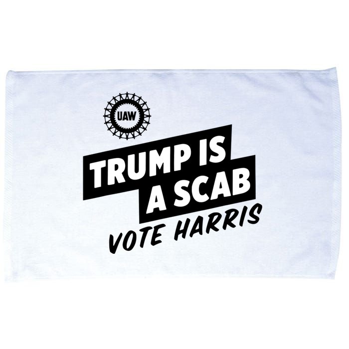 Trump Is A Scab Microfiber Hand Towel