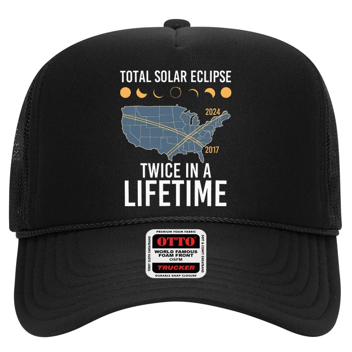 Twice In A Lifetime Solar Eclipse 2024 Total Eclipse Trucker Hat