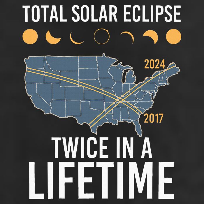 Twice In A Lifetime Solar Eclipse 2024 Total Eclipse Trucker Hat