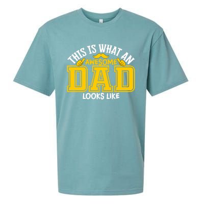 This Is Awesome Dad Sueded Cloud Jersey T-Shirt