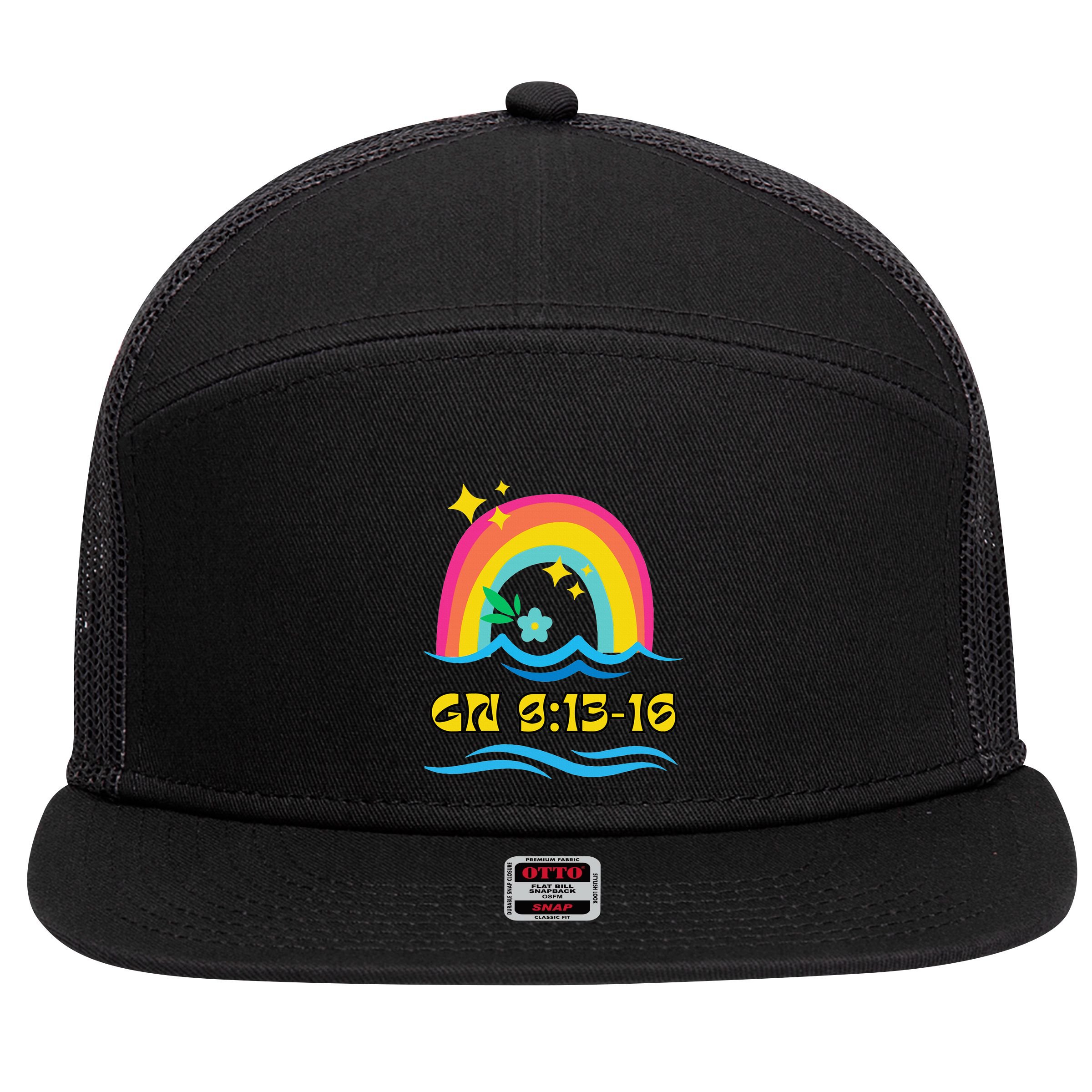 There is always hope. 7 Panel Mesh Trucker Snapback Hat