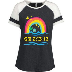 There is always hope. Enza Ladies Jersey Colorblock Tee