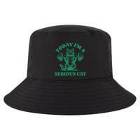 Today IM A Serious Cat Lifting Weights Gym Fitness Cool Comfort Performance Bucket Hat