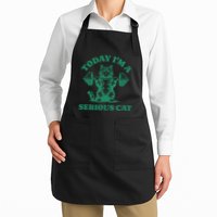 Today IM A Serious Cat Lifting Weights Gym Fitness Apron