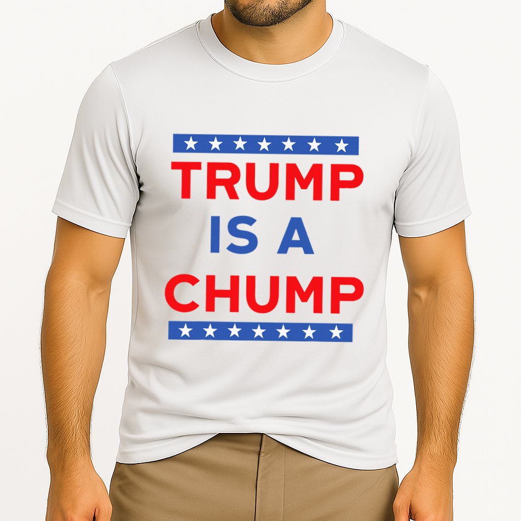 Trump Is A Chump Funny Politica Cooling Performance Crew T-Shirt