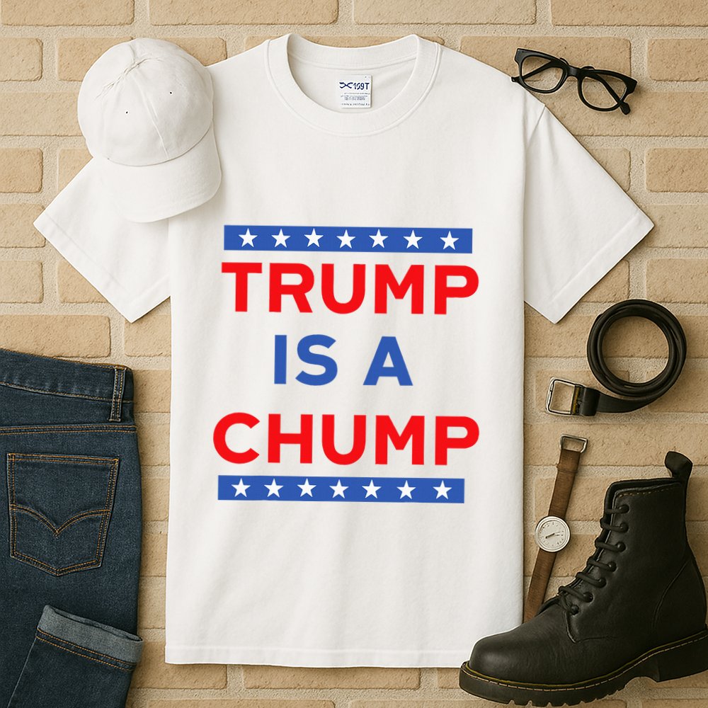 Trump Is A Chump Funny Politica Tall T-Shirt