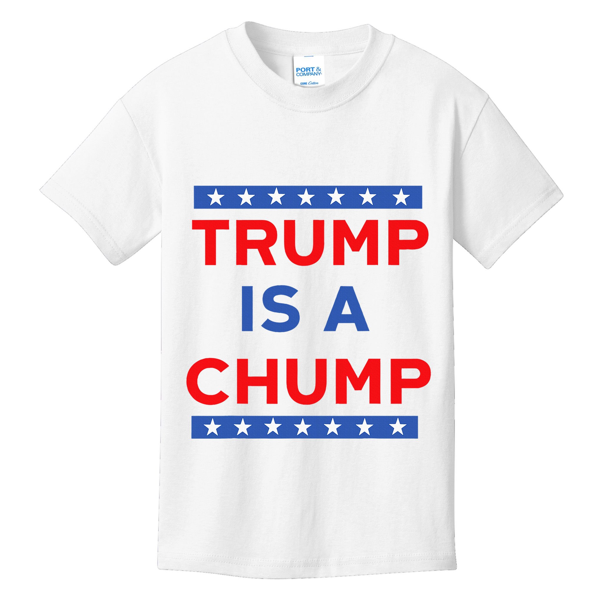 Trump Is A Chump Funny Politica Kids T-Shirt